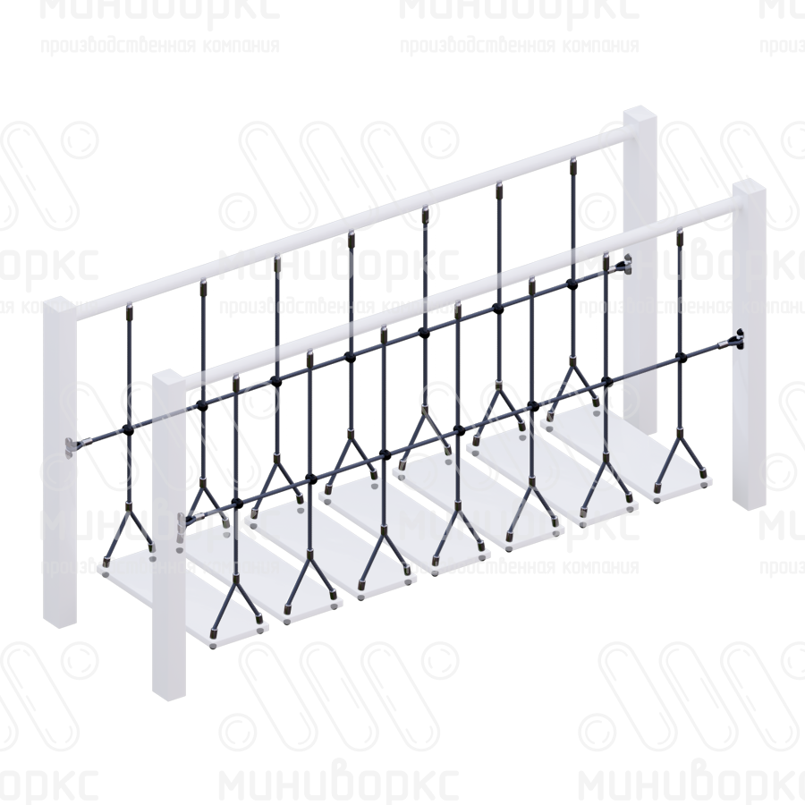 Канатные ограждения для мостиков – F-1783 купить в Самаре | Миниворкс | картинка 3